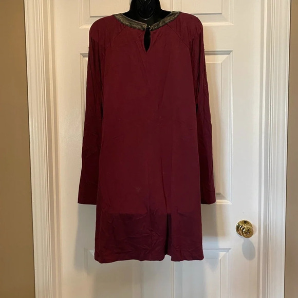 Maroon tunic‎ belle by Kim gravel size xl - Picture 6 of 8